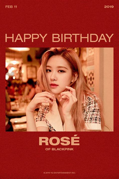 happy birthday rose blackpink|rose blackpink full body.